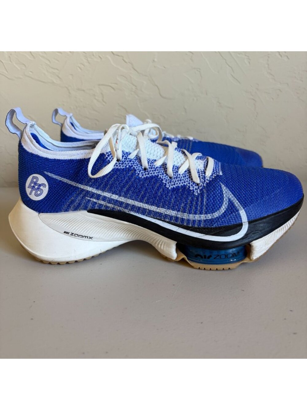 Nike Air Zoom Tempo Next% Flyking Blue Ribbon Sports Men's US 8 Athletic Shoes D